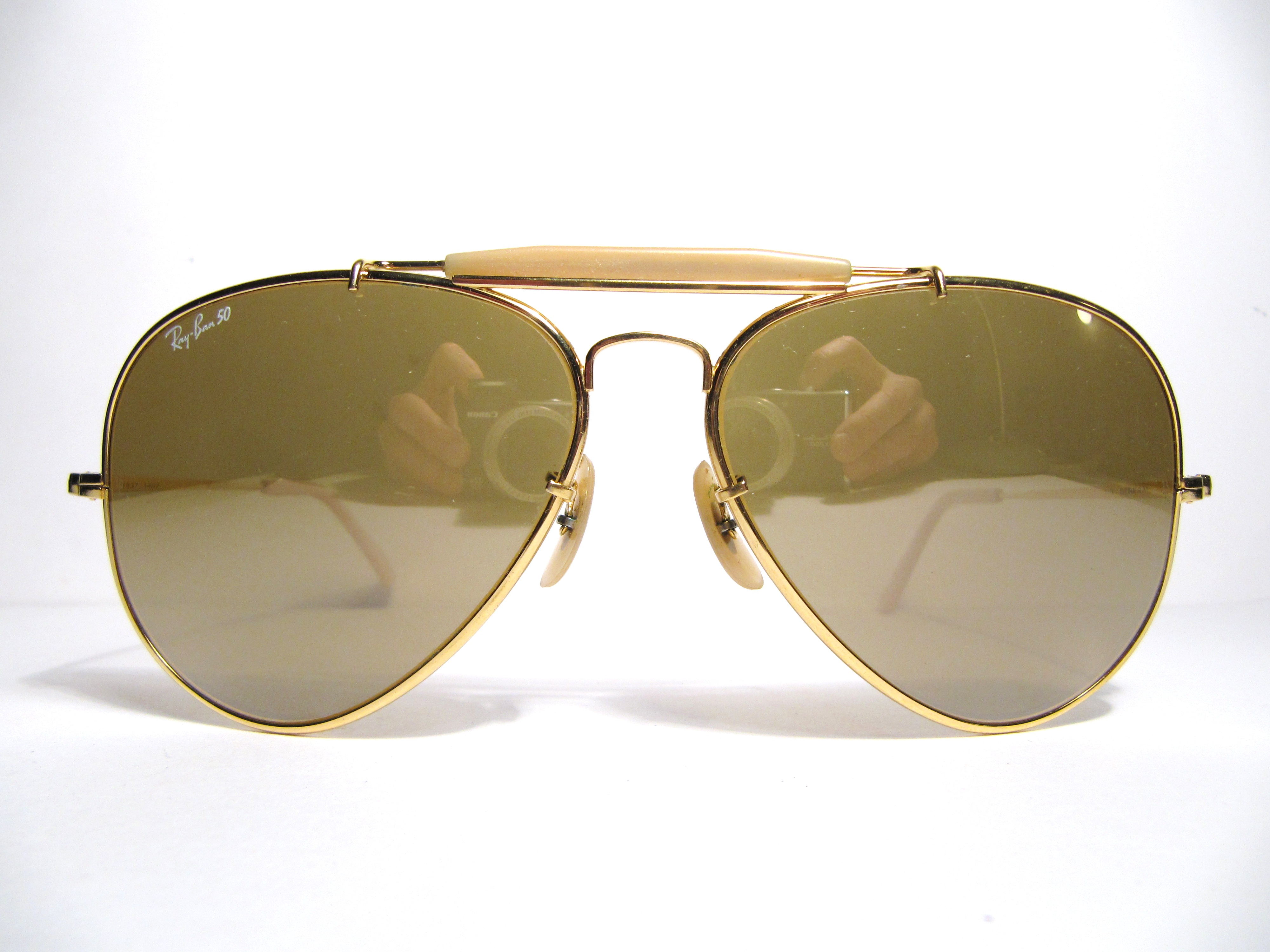 RAY BAN “The General 50” gold